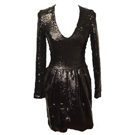 Yves Saint Laurent Sequin Dress 